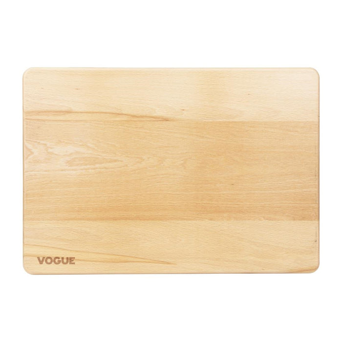 Vogue Beech Chopping Board Large 510x355x30mm Vogue