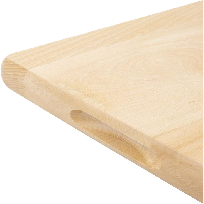 Vogue Beech Chopping Board Large 510x355x30mm Vogue