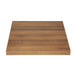 Bolero Pre-drilled Square Tabletop Rustic Oak 700mm Bolero