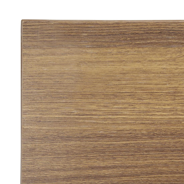 Bolero Pre-drilled Square Tabletop Rustic Oak 700mm Bolero