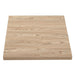 Bolero Pre-drilled Square Tabletop Antique Natural 700mm Bolero