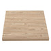 Bolero Pre-drilled Square Tabletop Antique Natural 600mm Bolero