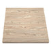 Bolero Pre-drilled Square Tabletop Antique Natural 700mm Bolero