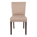 Bolero Contemporary Dining Chair Natural (2 Pack) Bolero