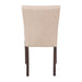 Bolero Contemporary Dining Chair Natural (2 Pack) Bolero
