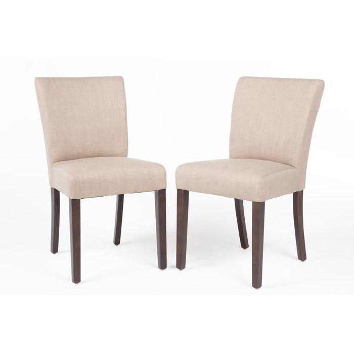 Bolero Contemporary Dining Chair Natural (2 Pack) Bolero