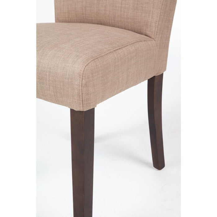 Bolero Contemporary Dining Chair Natural (2 Pack) Bolero