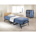 Jay-Be Contract Folding Bed with Water Resistant Mattress Single in Black Colour Jay-Be