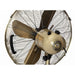 Status 16" Oscillating Antique Brass Stand Fan Status