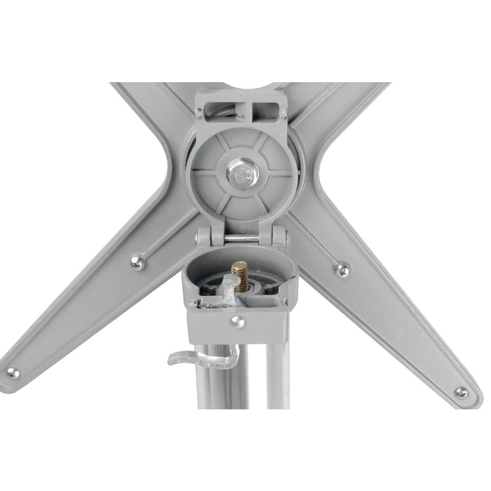 Bolero Round Flip Top Poseur Table Stainless Steel 600mm Bolero