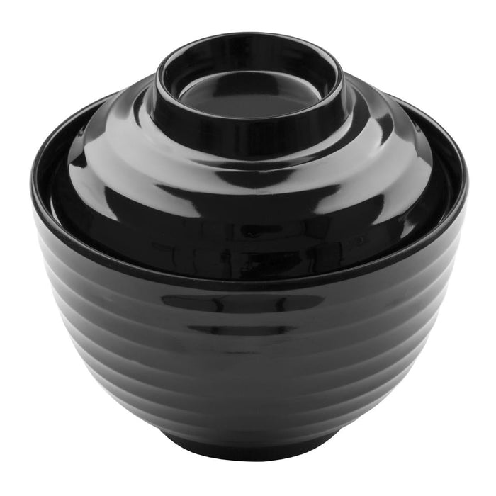 Olympia Kristallon Fusion Melamine Miso Bowls 240ml (6 Pack) Olympia