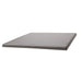 Werzalit Pre-drilled Square Table Top  Dark Grey 700mm Werzalit