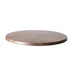 Werzalit Pre-drilled Round Table Top  Rust Brown 700mm Werzalit