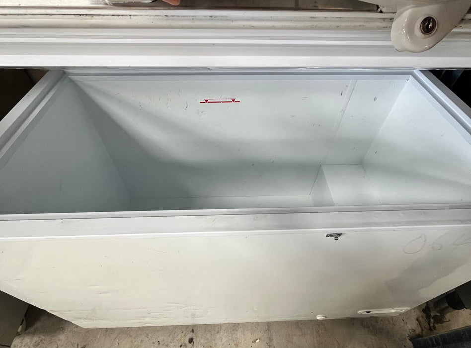 Gram CF 45 SG UK Stainless Steel Lid Chest Freezer 447 Litres-Refurbished Canmac Refurbished