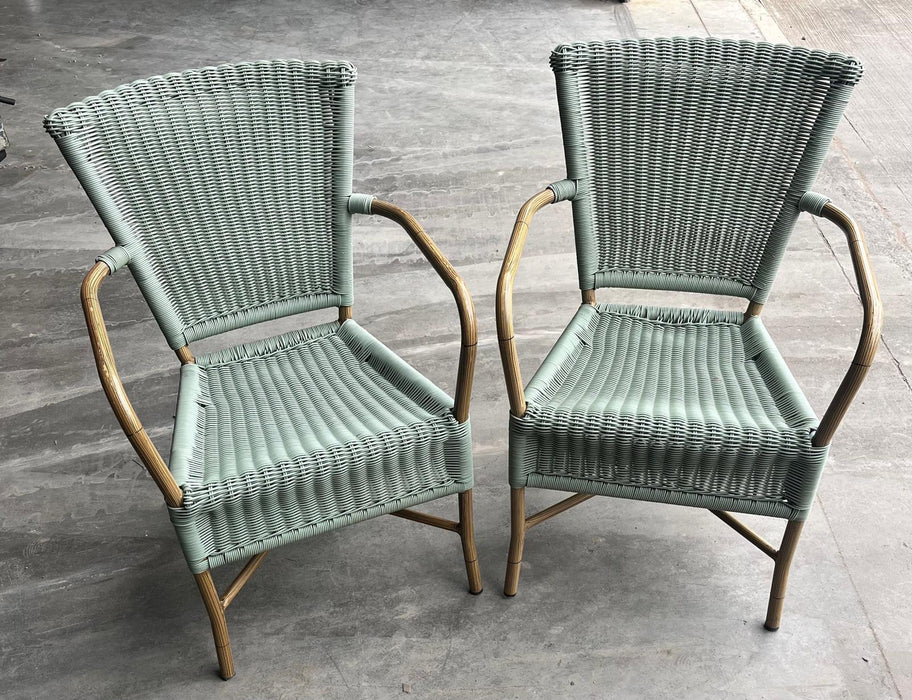 Rattan Indoor-Outdoor Restaurant Chair-Used Canmac Refurbished