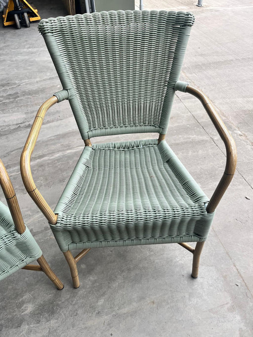 Rattan Indoor-Outdoor Restaurant Chair-Used Canmac Refurbished