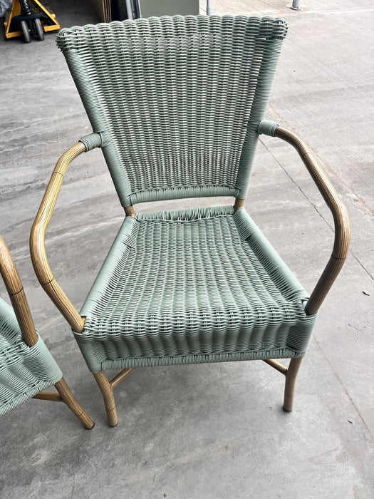 Rattan Indoor-Outdoor Restaurant Chair-Used Canmac Refurbished