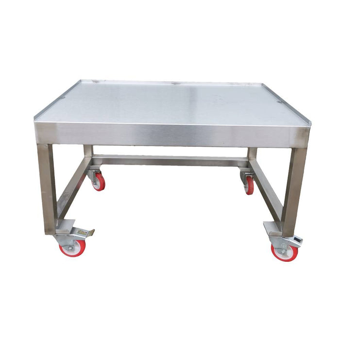 Chargrill Stand / Table with Castors - Stainless Steel - 60 / 90 / 120 / 150 (W)x70(D)x57(H) cm