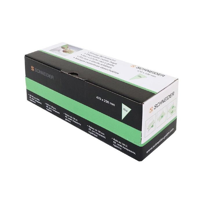 470(H) x 230(W) x 70(D)mm. Material: Polyethylene