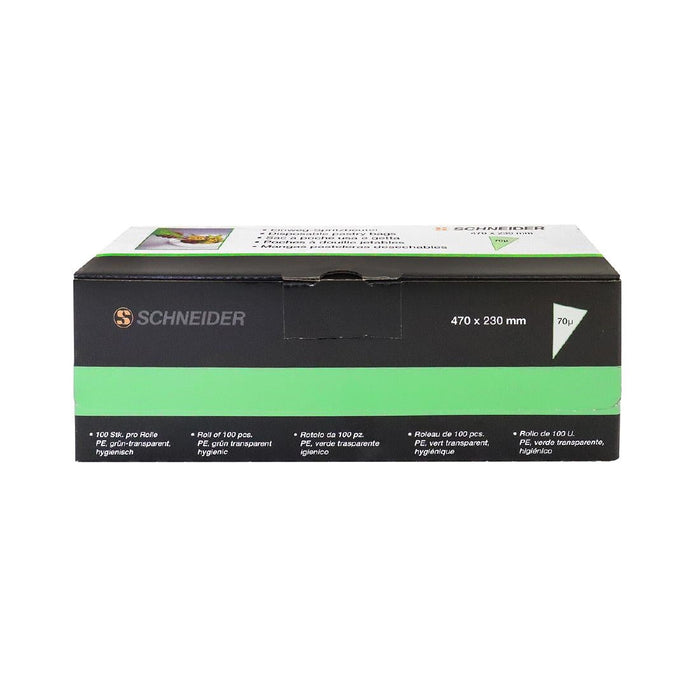Schneider Green Disposable Piping Bags 47cm (100 Pack) Schneider