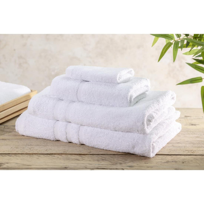 Mitre Comfort Nova Face Cloth White (10 Pack) Mitre Comfort