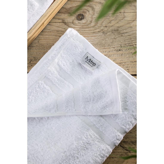 Mitre Comfort Nova Bath Towel White Mitre Comfort
