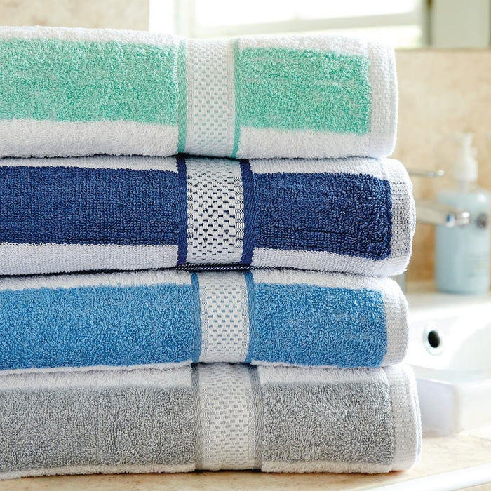 Mitre Comfort Splash Towel Navy Mitre Comfort