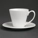 Royal Porcelain Classic White Tea Cup Saucer 145mm (12 Pack) Royal Porcelain