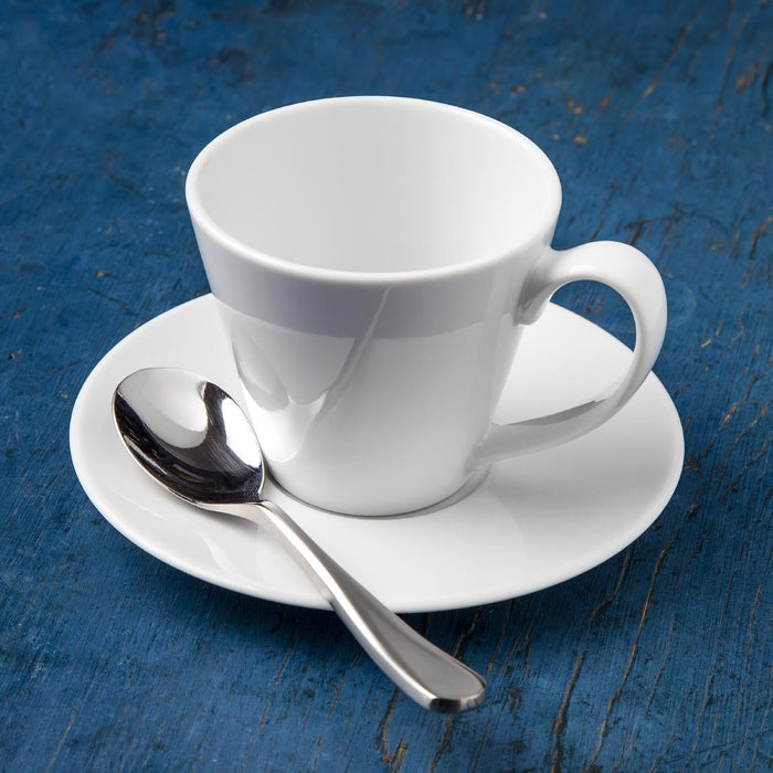 Royal Porcelain Classic White Tea Cup Saucer 145mm (12 Pack) Royal Porcelain