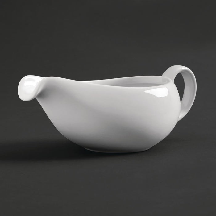 Royal Porcelain Classic White Gravy Boat 380ml (2 Pack) Royal Porcelain