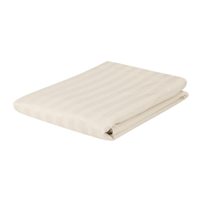 Mitre Comfort Satin Duvet Cover Oatmeal Super King Mitre Comfort