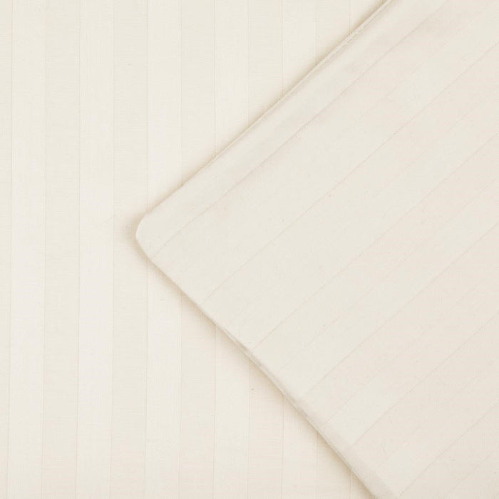 Mitre Comfort Satin Duvet Cover Oatmeal Super King Mitre Comfort