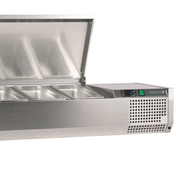 Tefcold GVC33-120SS Gastronorm Topping Unit With Lid