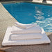 Mitre Heritage Chequers Bath Mat White Mitre Heritage