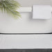 Mitre Heritage Chequers Bath Mat White Mitre Heritage