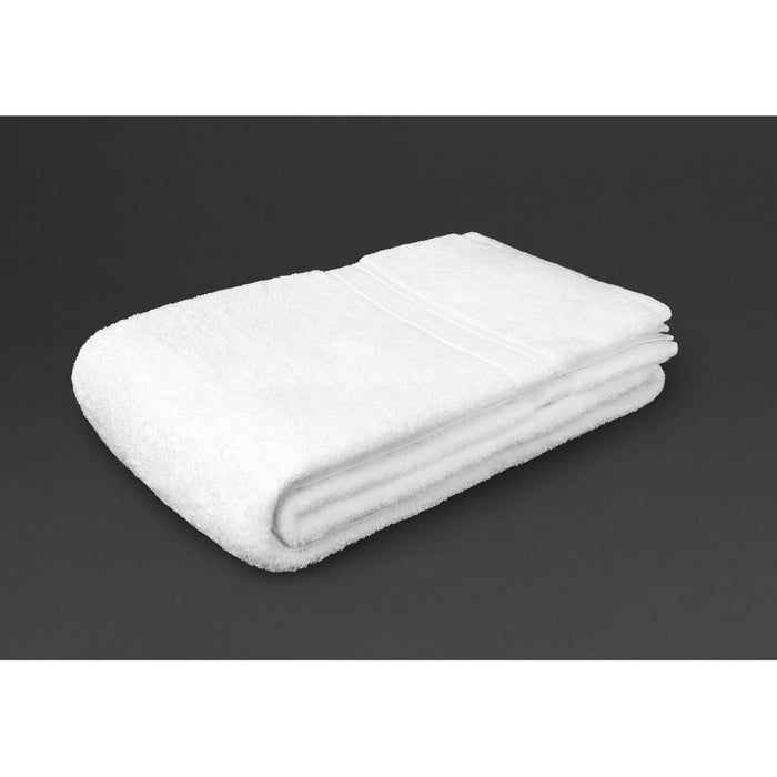 Mitre Luxury Savanna Bath Sheet White Mitre Luxury