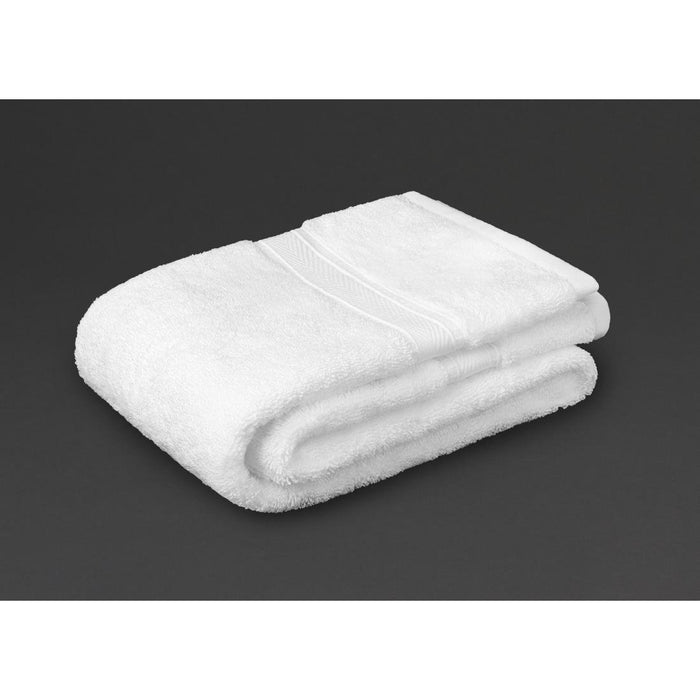 Mitre Luxury Savanna Face Cloth White (10 Pack) Mitre Luxury