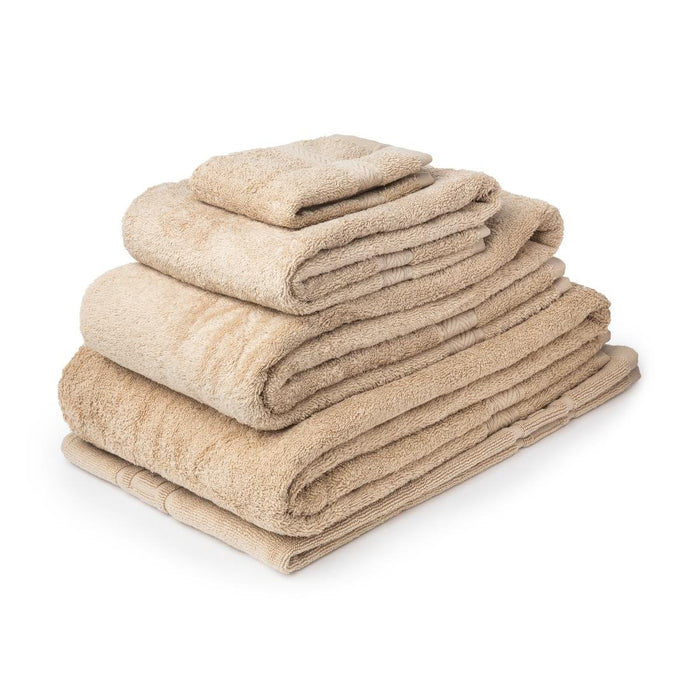 Mitre Essentials Nova Face Cloth Beige (10 Pack) Mitre Essentials
