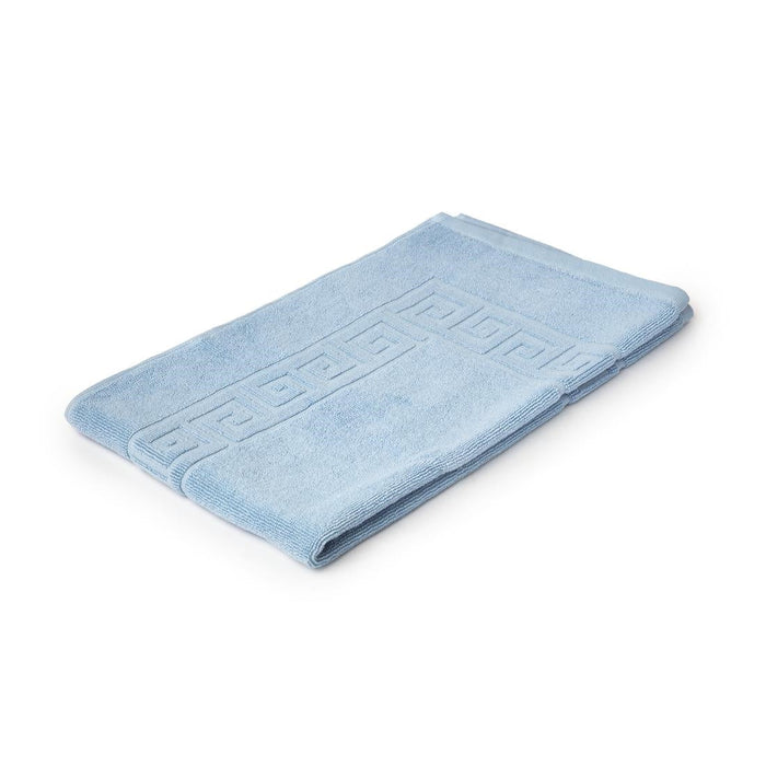 Mitre Essentials Nova Bath Mat Blue Mitre Essentials
