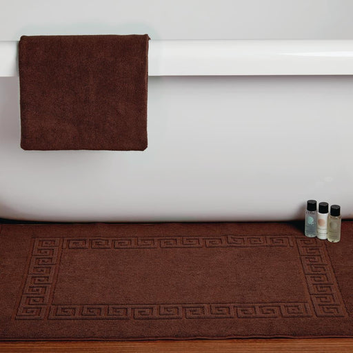 Mitre Essentials Nova Bath Mat Chocolate Mitre Essentials