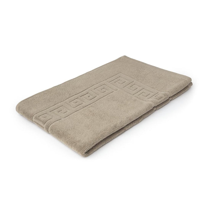 Mitre Essentials Nova Bath Mat Sand Mitre Essentials