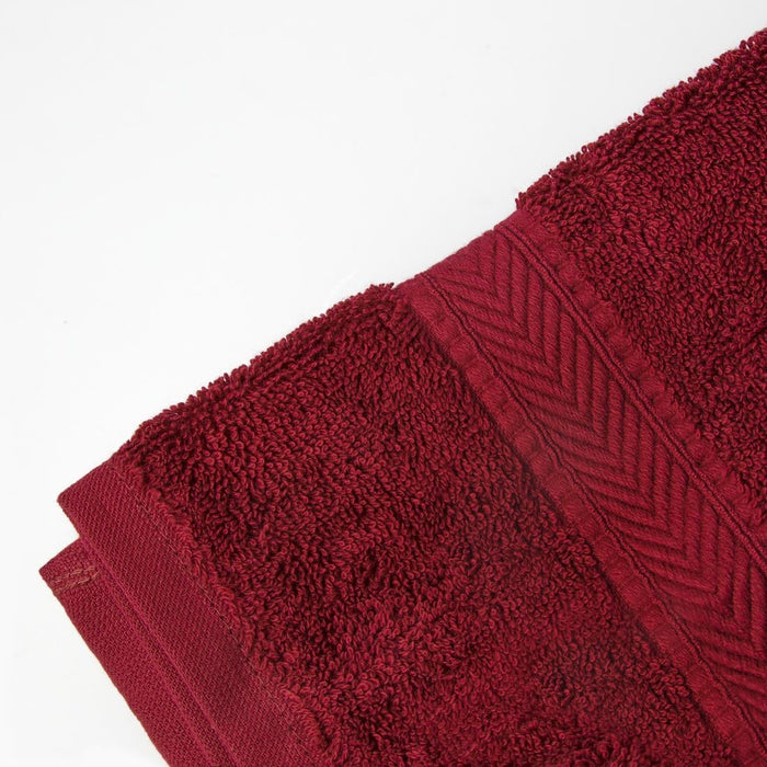 Mitre Essentials Nova Face Cloth Wine (10 Pack) Mitre Essentials