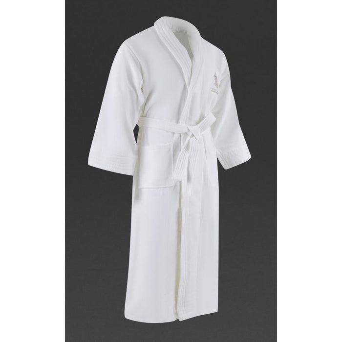 Mitre Luxury Ambassador Large Bathrobe White Mitre Luxury
