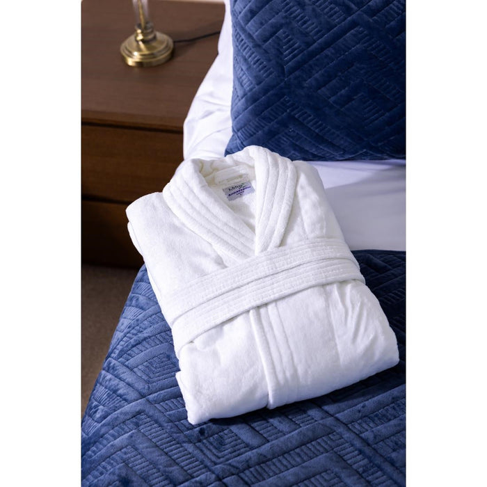 Mitre Luxury Ambassador Large Bathrobe White Mitre Luxury