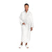 Mitre Essentials Honeycomb Bathrobe White Medium Mitre Essentials