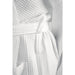 Mitre Essentials Honeycomb Bathrobe White Medium Mitre Essentials