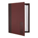 Securit Contemporary Menu Cover Bordeaux A4 Securit