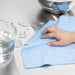 Nisbets Essentials Blue Micro Fibre Cloth 300x300mm - Roll of 50 tear-off sheets Nisbets Essentials