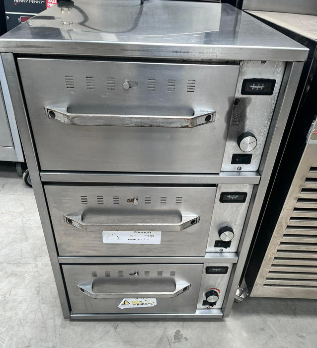 Commercial Hatco 3 Warming Drawer Unit Single Phase-Refurbished Canmac Refurbished