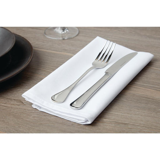 Occasions Polyester Napkins White (10 Pack) Mitre Essentials